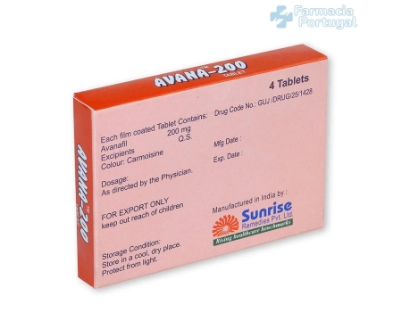 Extra Super Avana em Portugal - Tratamento para Impotência Masculina