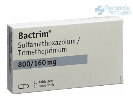 Bactrim Genérico em Portugal - Sulfametoxazol + Trimetoprima 800mg + 160mg - Comprimidos e Info