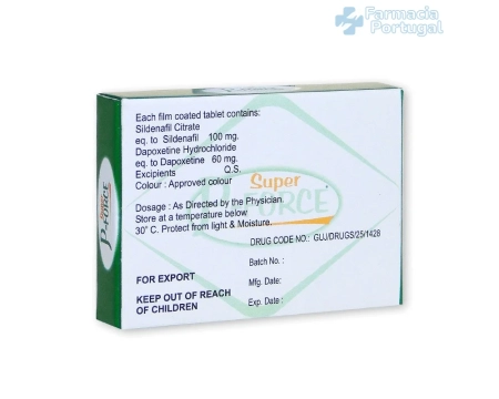 Super P Force em Portugal - Solução eficaz para disfunção erétil e ejaculação precoce