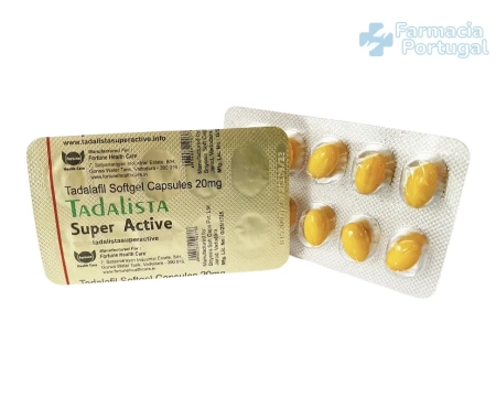 Comprar Tadalista Super Active 20 mg - Tadalafila Sem Receita na Farmácia Online
